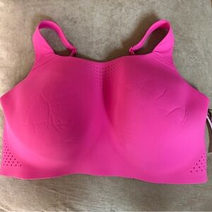 Victorias Secret VSX Featherweight Max High Impact Sports Bra neon hot pink NWT